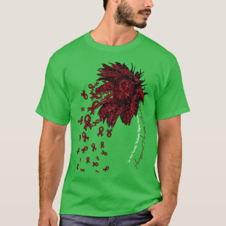 髄膜炎菌性髄膜炎認識度ヒマワリ小体 Tシャツ