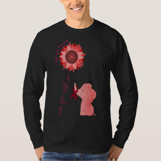 髄膜炎認識度性髄膜炎に関連するSunf Tシャツ