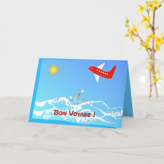 高いはえ カード (黄色い花)