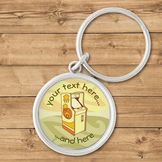 高いアーケードゲームコンソールのキーチェーン キーホルダー