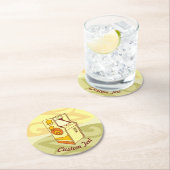 高いアーケードゲームコンソールのラウンド紙コースター ラウンドペーパーコースター (インサイチュ)