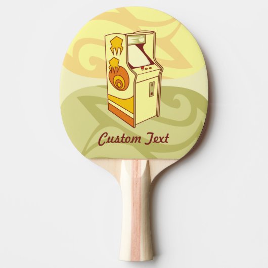 高いアーケードゲームコンソール卓球ラケット 卓球ラケット (正面)