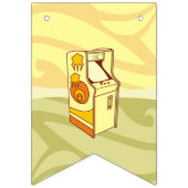 高いアーケードゲームコンソール バンティングフラッグ (第2の旗)