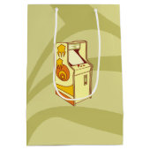 高いアーケードゲームコンソール ミディアムペーパーバッグ (裏面)