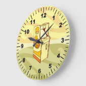 高いアーケードゲームコンソール ラージ壁時計 (傾斜)