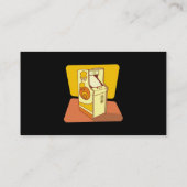 高いアーケードゲームコンソール 名刺 (裏面)