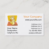 高いアーケードゲームコンソール 名刺 (正面)