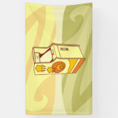 高いアーケードゲームコンソール 横断幕 (縦)