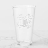 高いガラス タンブラーグラス (裏面)