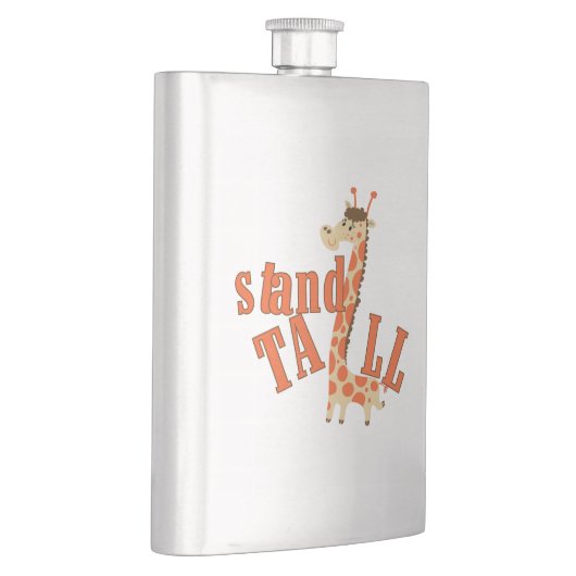 高いキリンの立場 フラスク (右)