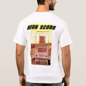 高いスコア Tシャツ (裏面)
