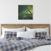 高いトレッスルトレイル橋 キャンバスプリント (インサイチュ (寝室))