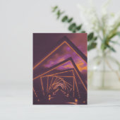 高いトレッスルトレイル橋 ポストカード (スタンド正面)