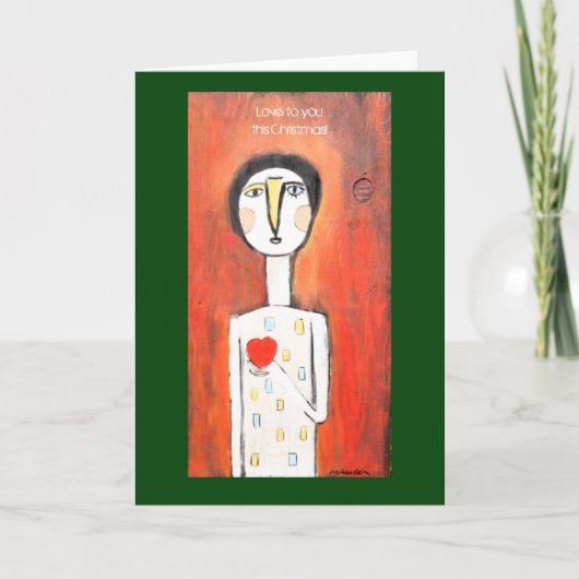 高いハートを持つ カード (正面)