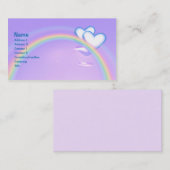 高いハート 名刺 (正面/裏面)