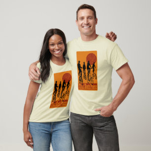 高いバイクの武装隊 Tシャツ