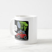 高いビーム コーヒーマグカップ (正面左)