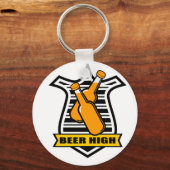 高いビール キーホルダー (正面)