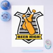 高いビール チラシ (シングル)