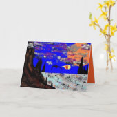 高いフライヤ カード (黄色い花)