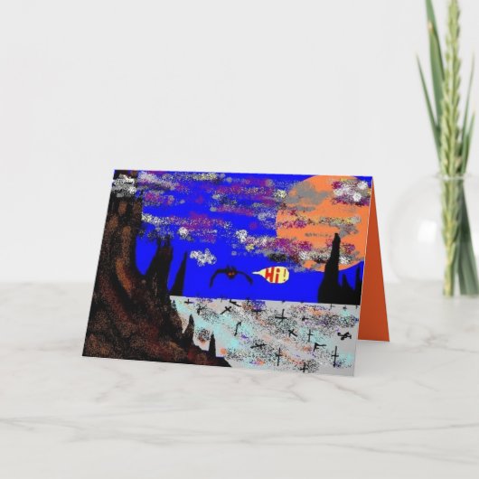 高いフライヤ カード (正面)