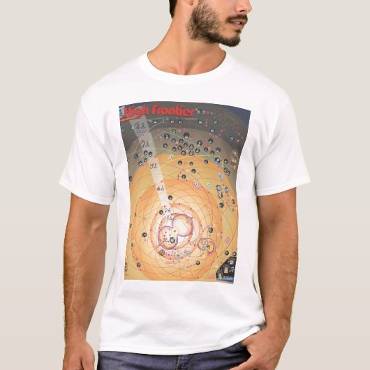 高いフロンティアのデルタVのワイシャツ Tシャツ (正面)