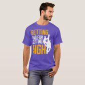 高いラインワーカーを手に入れるためにおもしろい支払う Tシャツ (正面フル)