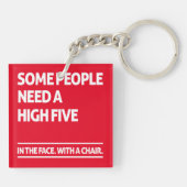 高い五を要する者がある キーホルダー (裏面)