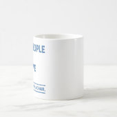 高い五を要する者がある コーヒーマグカップ (中央)