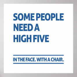 高い五を要する者がある ポスター