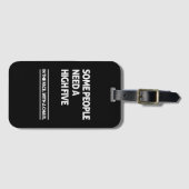 高い五を要する者がある ラゲッジタグ (正面横)