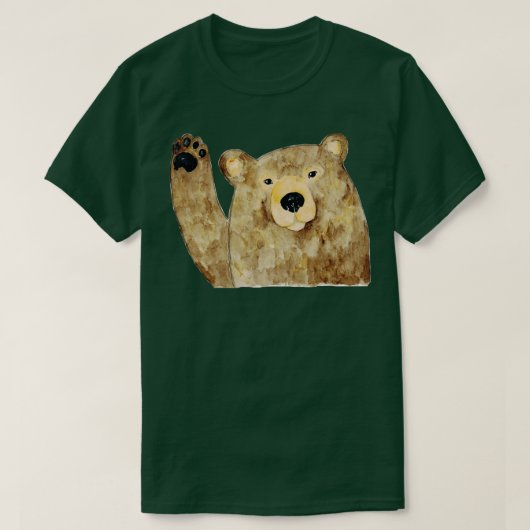 高い五絵を描の一を負う Tシャツ (デザイン正面)