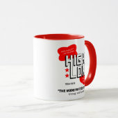 高い低い食料品店,シカゴと郊外, IL マグカップ (正面右)