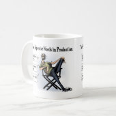 高い単語コップArt_ZLZ-Dual コーヒーマグカップ (正面左)