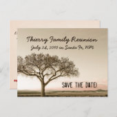 高い国の日付の保存 案内ポストカード (正面/裏面)