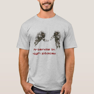 高い場所の友人 Tシャツ