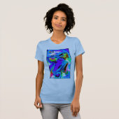 高い女の子 Tシャツ (正面フル)