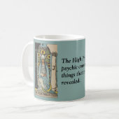 高い女司祭コーヒーマグ コーヒーマグカップ (正面左)