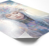 高い女司祭ライトコード女神 フォトプリント            (角)