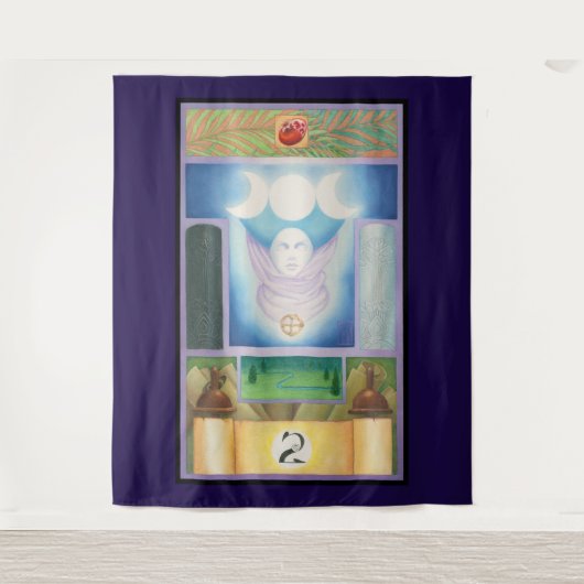 高い女司祭 タペストリー (正面)