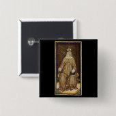 高い尼僧の占いカード 缶バッジ (正面&裏面)