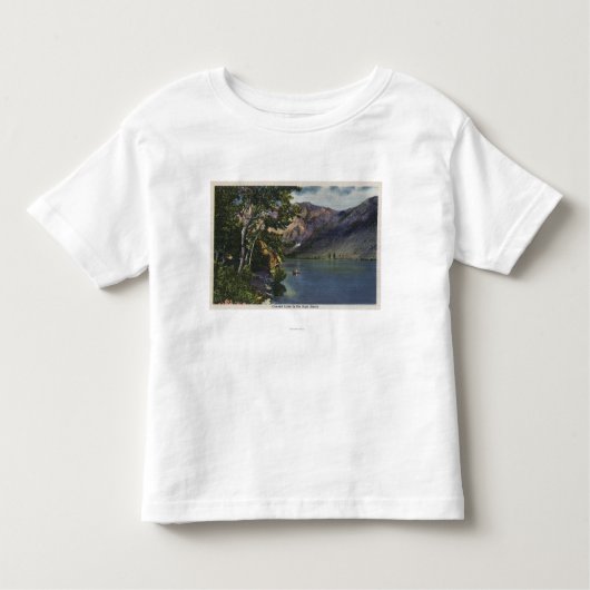 高い山脈のconvict湖の眺め トドラーTシャツ (正面)