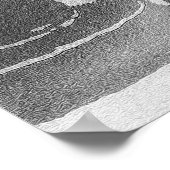 高い巫女タロット ポスター (角)