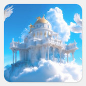 高い志の城 スクエアシール (正面)