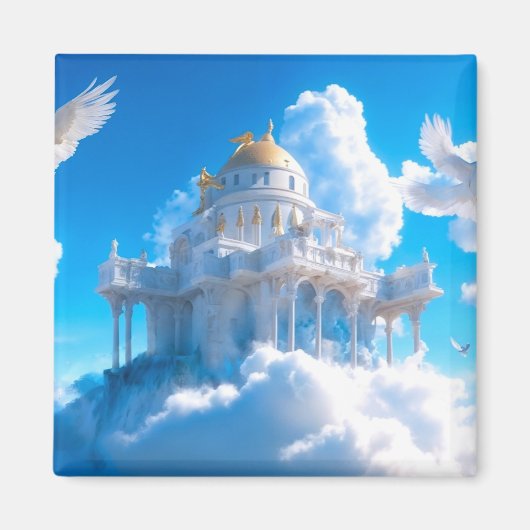 高い志の城 マグネット (正面)