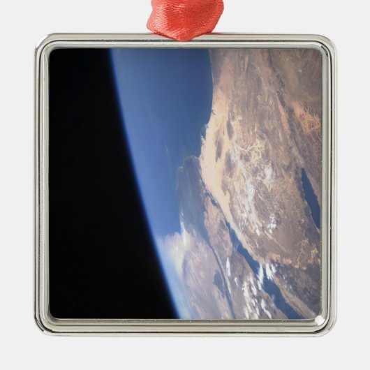 高い斜角シーン メタルオーナメント (正面)