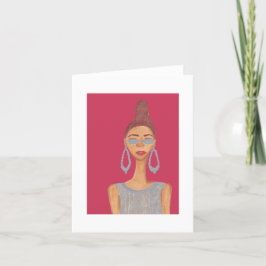 高い方のパン サンキューカード