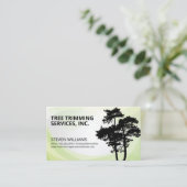 高い木 | 自然 名刺 (スタンド正面)