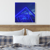 高い架台橋 キャンバスプリント (インサイチュ (寝室))