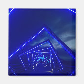 高い架台橋 マグネット (正面)